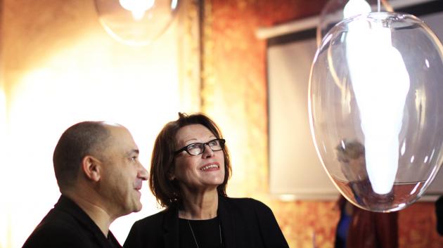 Jaroslav Bejvl a Eva Eisler na letošním Designbloku.