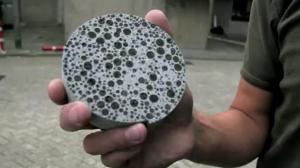 Samohojivý bakteriální beton